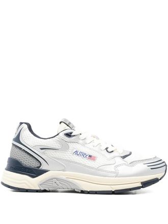 Autry Hiperway panelled sneakers - men - Polyurethane/Mesh/Nylon/Calf Leather/Rubber/Thermoplastic Polyurethane (TPU)/Other fibres/Fabric - 46