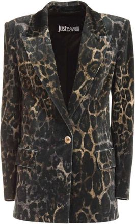 Just Cavalli Blazer Corto Texturizzato - - Jackets - Donna - Multicolore - L