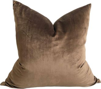 Modish Decor Pillows Mocha Velvet Pillow Cover at Nordstrom, Size 24X24