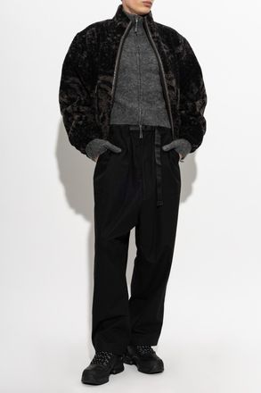 Roa Fleece With Turtleneck, Mens, Black