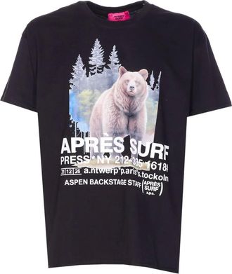 APRÈS SURF Makalu crewneck T-shirt - Black