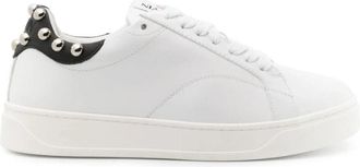 Lanvin Ddb 0 Sneakers Met Studs - Dames - Sneakers - Wit - 36 EU - Leer - Schoenen
