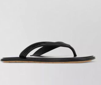 Bottega Veneta sampieri rubber thong flat sole slippers