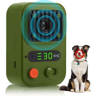 OEM Dispositivos Antiladridos Ultras&oacute;nicos Para Perros, Alcance De 10 M, Dispositivos Disuasorios Autom&aacute;ticos Recargables, 3 Modos, Reductor De Ladridos, 