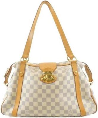 Louis Vuitton Pre-owned Shoulder Bag - Dames - Vintage Schoudertas - Wit - ONE Size - Vintage