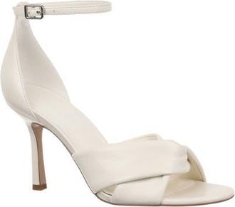 Nordstrom Remie Ankle Strap Sandal in Ivory Marble at Nordstrom, Size 8.5