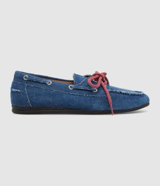 Toral Shoes Mocassins Nahua Denim