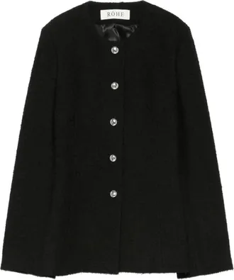 R&oacute;he Jassen, Dames, Zwart, XS, Jas