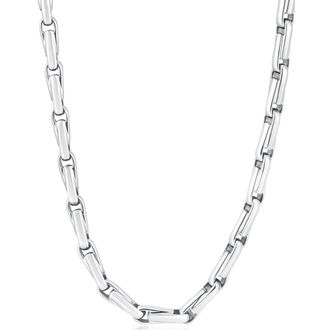 Pompeii3 Mens 14k Gold (75gram) or Platinum (141gram) 5.5mm Link Chain Necklace 22