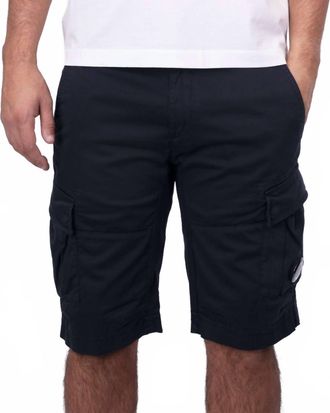 C.P. Company Bermuda Cargo Shorts In Total Eclipse