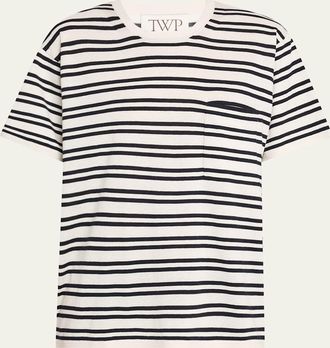 TWP Striped Big Boy Tee