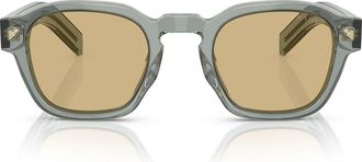 Prada Sunglasses Pra16 S 21 J70 R Transparent Fog/Light Brown Unisex