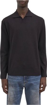 Paolo Pecora Camisa Polo de Corte Holgado - Tops - Hombre - Negro - M