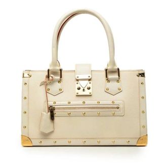 Louis Vuitton Pre-owned Suhali Le Fabuleux Bag - Dames - Pre-owned - Wit - Maat: ONE Size Leer