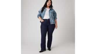 Levi's 315 Shaping Bootcut Jeans (Plus Size) - Womens - 14L - Blue