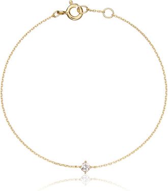 Lily & Roo Gold Small Birthstone Pendant Bracelet