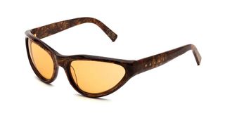 Marni Mavericks Black QCO Mens Sunglasses Brown Size 60