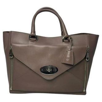 Mulberry Pre-owned Willow Tote - - Pre-owned - Donna - Marrone - ONE SIZE