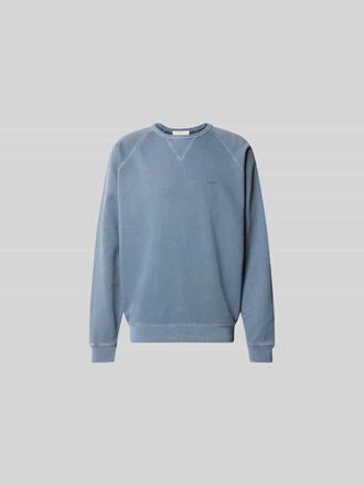 Closed Closed Relaxed Fit Sweatshirt aus Baumwolle in Mittelgrau, Gr&ouml;&szlig;e XL