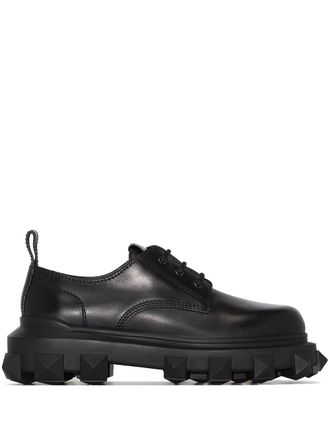 Valentino Garavani Derby Trackstud - Nero