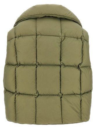Ienki Ienki Womens Bicolor Nylon Sleeveless Jacket Clothing