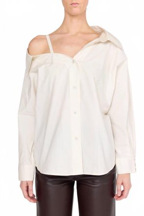 Christy Lynn Dasha Long Sleeve Top In Ecru