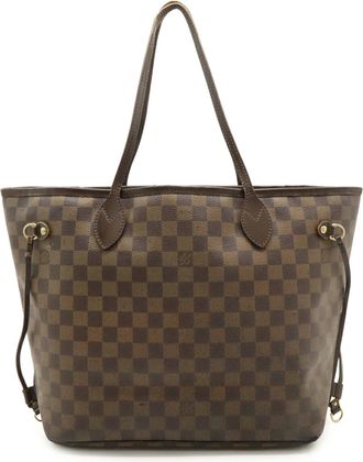 Louis Vuitton Brown Pvc Shoulder Bag Tote Bag (Pre-Owned)