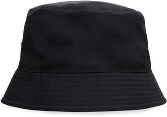 Prada Mens Re-Nylon Hat Black Cotton