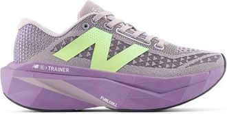 New Balance Womens FuelCell SuperComp Trainer v3 in Grey/Purple Synthetic, size 4.5 Narrow