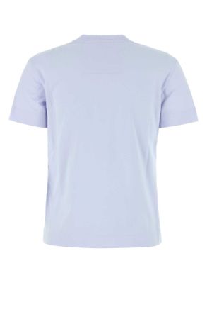 Givenchy Womens Powder Blue Cotton T-Shirt Babyblue Exterior