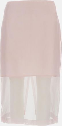 Federica Tosi Gonna In Organza Di Seta