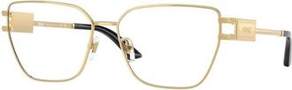 Versace Demo Butterfly Ladies Eyeglasses VE1301 1002 55