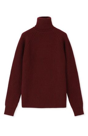 Fortela Oslo Merino Wool High Neck Sweater in Violet at Nordstrom, Size X-Large Eu