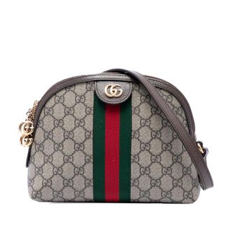 Gucci Pre-owned Gucci Small GG Supreme Web Ophidia Dome Crossbody Ladies 5LIK0EA0JZ6N4YE9
