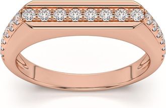 Pompeii3 3/8Ct Diamond Ring in 10k White, Yellow, or Rose Gold