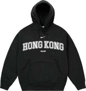 Palace x Nike Shop Hoodie Hong Kong Black P30HD071