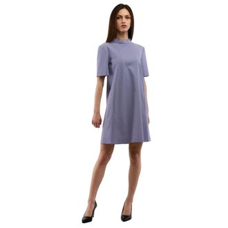 Moschino Kleedjes - Dames - Korte kleedjes - Paars - S - Wol - Kleedjes