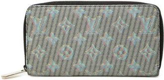 Louis Vuitton Pre-owned Long wallet (bi-fold) - Dames - Vintage Accessoires - Grijs - ONE Size - Vintage