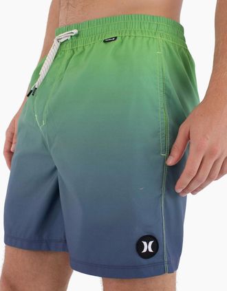 Hurley Mens Hurley Mens Volley Icon Degradee 17 Boardshorts - Riverdale - Size: 35/34/32