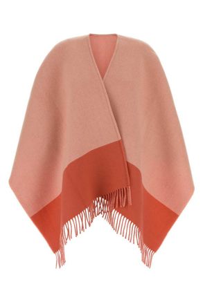 Gucci Pink Color Block V Neck Sweater
