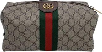 Gucci Pre-owned Borsa a mano Ophidia in tessuto - - Pre-owned - Donna - Beige - ONE SIZE