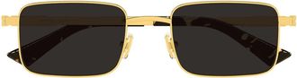 Bottega Veneta Sunglasses Bv1469 S 001 Gold/Gray Unisex