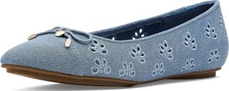 Anne Klein Luci-E Womens Flat Shoes Denim : 8.5 M, Synthetic