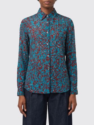 Dries Van Noten Camicia in viscosa con paillettes