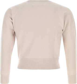 Extreme Cashmere Unisex Sand Cashmere Blend Belle Sweater Chalk Maglieria