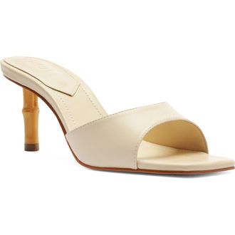Schutz Leena Sandal in Egg Shell at Nordstrom, Size 5.5