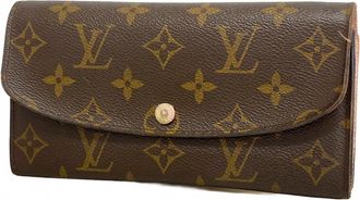 Louis Vuitton Brown Rose Ballerine Long Wallet (Bi-Fold) (Pre-Owned)