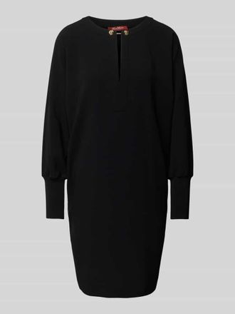 Max Mara Minikleid mit Schl&uuml;sselloch-Ausschnitt Modell ASTI in Black, Gr&ouml;&szlig;e 42
