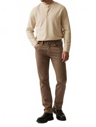 34 Heritage Courage Straight Leg Twill Pants In Timber