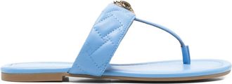 Kurt Geiger Maddison eagle-embellishment sandals - Blue